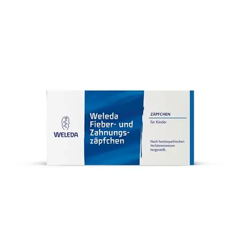 Weleda Suppositoires poussée dentaire et fièvre