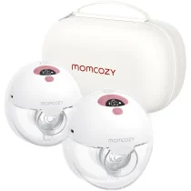 Momcozy M5 Tire Lait double pompage - disponible au Maroc Couleur Rose